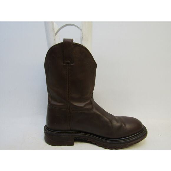 Rocky Mens Size 10.5 M Brown Leather Cowboy Western Boots main image 8